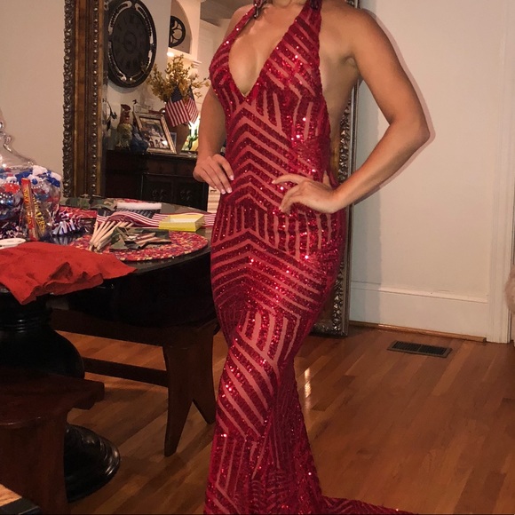 Custom Pageant Gown - Picture 2 of 3